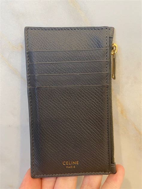 celine card holder hk|celine zipped card holder.